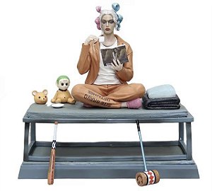 Diorama Harley Quinn Arlequina Esquadrão Suicida Dc Comics - Crazy Toys