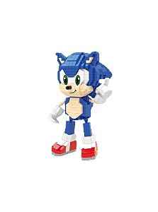 Kit Blocos de Montar Sonic - Games