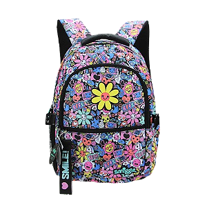 Mochila escolar Flowers Smiles Original Smiggle