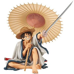 Monkey D. Luffy Kimono Estátua One Piece