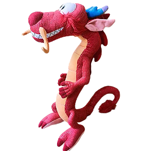 Pelúcia Dragão Mushu Mulan - Disney