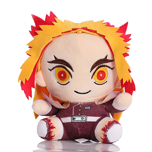 Pelúcia Kyojuro Rengoku Demon Slayer