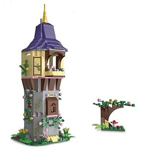 Torre Rapunzel Disney - Blocos de Montar