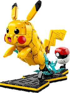 Pikachu e Pokébola - Lego Pokémon