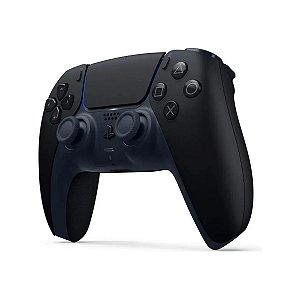 Controle Ps5 sem fio Sony Playstation Dualsense Midnight Black