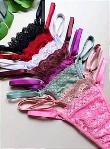 Tanga Rendada (Consultar Cores Disponíveis)