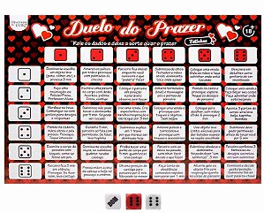 Jogo Duelo do Prazer (Fetiche, Romântico ou Picante)