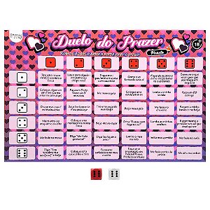 Jogo Duelo do Prazer Romântico ou Picante