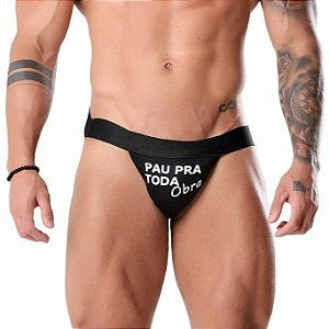 Cueca Jockstrap Fetiche Preta