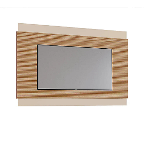 PAINEL TAINA P/TV ATE 55'' OFF WHITE / RIPPAS