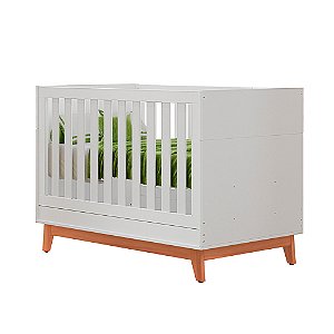 BERÇO LUCCA 02 EM 01 BRANCO