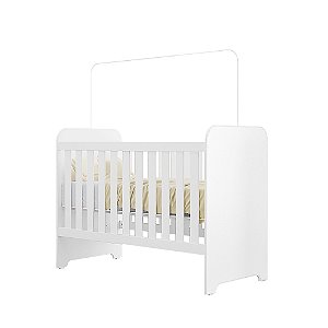 Berço Otto (Sem Rodizios) Branco/Branco
