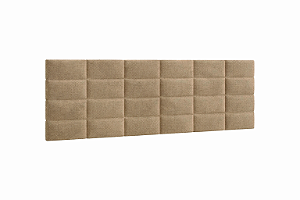 Cabeceira Box Bronze Casal Tec.Padock