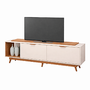 Rack Poliana Off White/Freijo