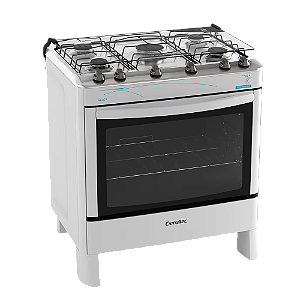 FOGAO AGATA 5 BOCAS - BRANCO