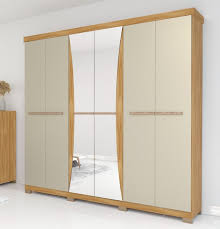 ROUPEIRO SANCHO 6 PORTAS C/ESPELHO - FREIJO/OFF