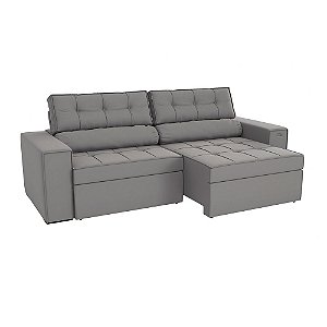 ESTOFADO NILO VELUDO DELUXE TITANIO