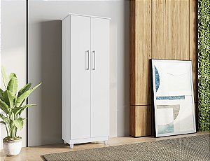 MULTIUSO ARMARIO NINA - BRANCO BRILHO