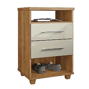 Mesa De Cabeceira Valente - Cedro/Areia