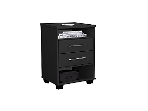 Mesa De Cabeceira Valente - Preto