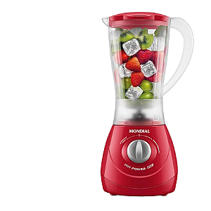 Liquidificador L550 Easy Power 02 Velocidades Mondial Vermelho