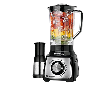 Liquidificador L1200 Mondial 12 Velocidades Preto