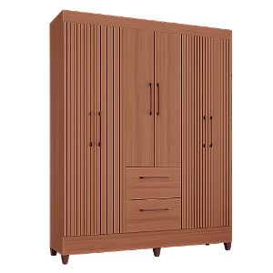 Roupeiro Star 06 Portas Freijó / Rippas