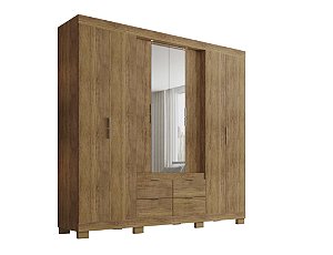 Roupeiro Londrina 08 Portas - Cedro