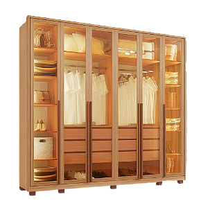 Roupeiro Reflecta 06 Portas Freijo/Freijo