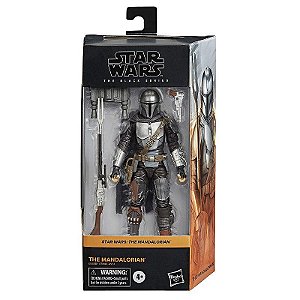 Action Figure Mandalorian Silver Star Wars - Hasbro