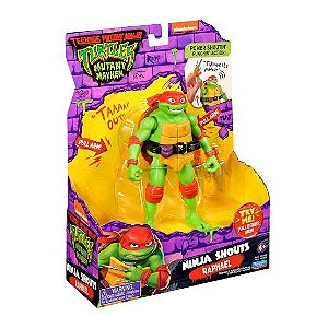 Action Figure Raphael Ninja Shouts TMNT - Original Playmates