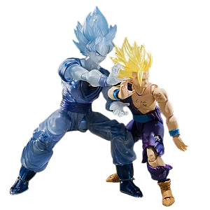 Action Figure Son Goku e Son Gohan SSj Exclusive Edition - Bandai ShFiguarts