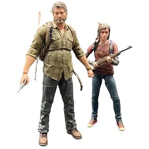 Action Figures Joel e Ellie The Last Of Us Sony - Original McFarlane Toys