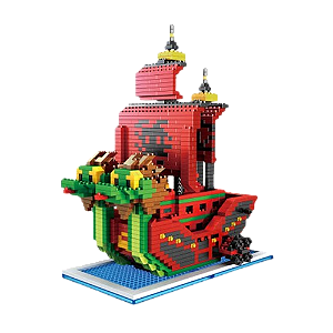 Barco Perfume Yuda One Piece - Mini Blocos de Montar