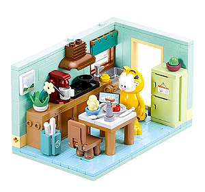 Blocos de Montar Garfield House - Nickelodeon