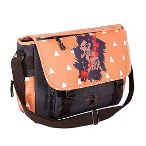 Bolsa de ombro em Lona e Corino Zenitsu Demon Slayer
