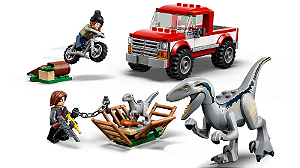 Captura dos Velociraptores Blue e Beta Jurassic World