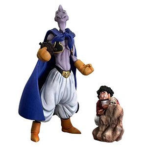 Diorama Evil Boo e Mr. Satan - Dragon Ball
