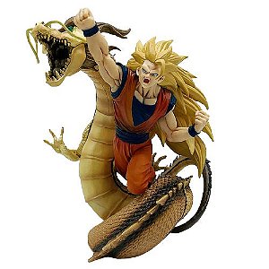 Diorama Goku SSJ 3 Ryuken Dragon Ball