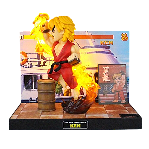 Diorama Ken Shoryuken - Street Fighter