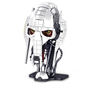 General Grievous Helmet Blocos de Montar Star Wars