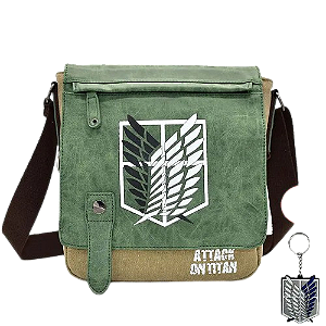 Lancheira Escolar em Lona Attack On Titan