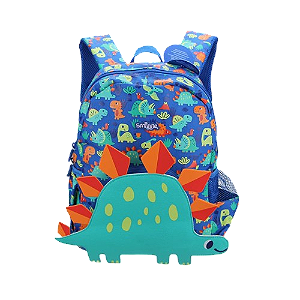 Mochila Escolar Infantil Dinossauro Stegosaurus Original Smiggle