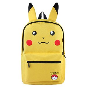 Mochila Escolar Pokémon - Pikachu