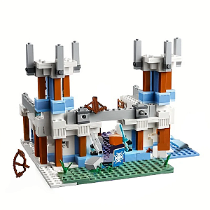 O Castelo de Gelo - Minecraft