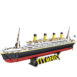 O Titanic com 65cm - Blocos de montar