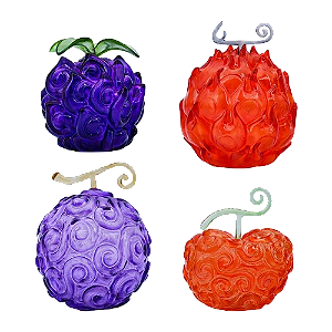 Pack 4 Akuma No Mi Frutas One Piece