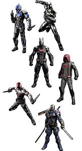 Pack 6 Figures Batman Arkham Knight Dc Comics - Original F5