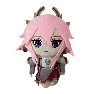 Pelúcia Yae Miko - Genshin Impact