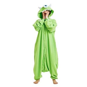 Pijama Adulto Mike Wazowski Monstros S.A. Alta qualidade - Monstros S.A.